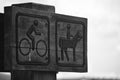 Wooden road signs in Nuwaraeliya. Royalty Free Stock Photo