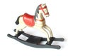 Wooden Rockin' Horse Royalty Free Stock Photo