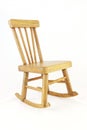 Wooden rocking chair