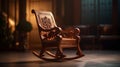 Asian-inspired Rocking Chair By Artist John Ivan: Photoretouched On 3ds Max And Rendered In Unreal Engine 5