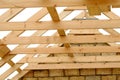 Wooden roof Royalty Free Stock Photo