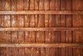 Wooden roof of the arcades of Bologna, Italy Royalty Free Stock Photo