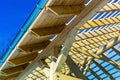 Wooden roof construction Royalty Free Stock Photo