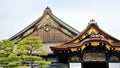 Wooden roof of Nijo Castle