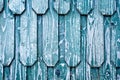 Wooden roof shingles Royalty Free Stock Photo