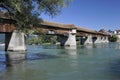 Wooden Roofed Bridge of Bad Saeckingen, Germany