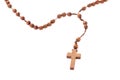 Wooden rosary beads