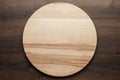 Wooden round board for pizza