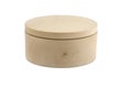 Wooden round box