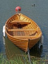 Wooden rowing boat