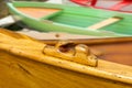 Wooden Rowing Boat Royalty Free Stock Photo