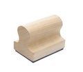 Wooden rubber stamp Royalty Free Stock Photo