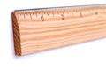 Wooden Ruler Royalty Free Stock Photo