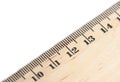 Wooden ruler Royalty Free Stock Photo