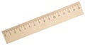 Wooden ruler Royalty Free Stock Photo