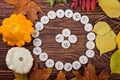 Wooden runes for oracle Royalty Free Stock Photo