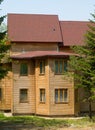 Wooden rural house