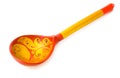 Wooden Russian Khokhloma spoon