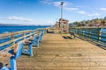 Wooden Ruston Pier Royalty Free Stock Photo