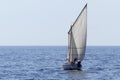 Wooden sailing boat