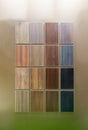 Wooden samples Royalty Free Stock Photo