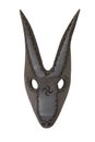 Wooden sardinian goat mask