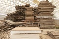 Wooden Sawmill Materials Warehouse construction.