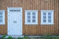 Wooden scandinavian house