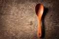 Wooden scoop coffee beans on the wooden floor. Royalty Free Stock Photo