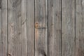 Wooden shabby grey wall pattern with cracks macro horizontal texture Royalty Free Stock Photo