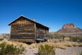 Wooden shack in big bend texas