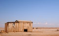 A wooden shack leftover of the diamond mining of yesteryear Royalty Free Stock Photo