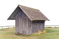 Wooden shed