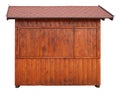 Wooden shed or log cabin Royalty Free Stock Photo