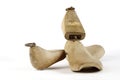 Wooden shoe stretcher mens Royalty Free Stock Photo
