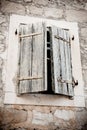Wooden shutters Royalty Free Stock Photo