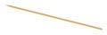 Wooden skewer with pointed tip. Disposable bamboo thin long skewer. Chopstick. Chinese food stick. Wooden toothpick
