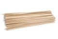 Wooden skewers Royalty Free Stock Photo