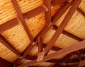 Wooden Slat Ceiling Royalty Free Stock Photo