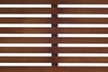 Wooden slat roof. Royalty Free Stock Photo