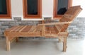 Wooden sleeping chair, article, wood