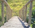 Wooden Small Bridge