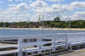 Wooden Sopot pier in sunny day, Sopot, Poland