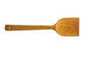 Wooden spade of frying pan