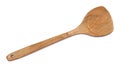 Wooden spade of frying pan