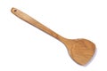 Wooden spade of frying pan