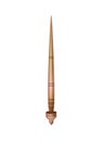 Wooden spindle. Antique needlework tool Royalty Free Stock Photo