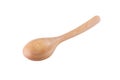 wooden spoon isolated on a white background Royalty Free Stock Photo