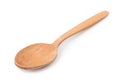 Wooden Spoon isolated on white background Royalty Free Stock Photo