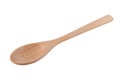 wooden spoon isolated on a white background Royalty Free Stock Photo